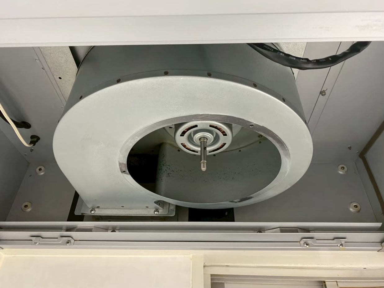 換気扇内部 清掃後